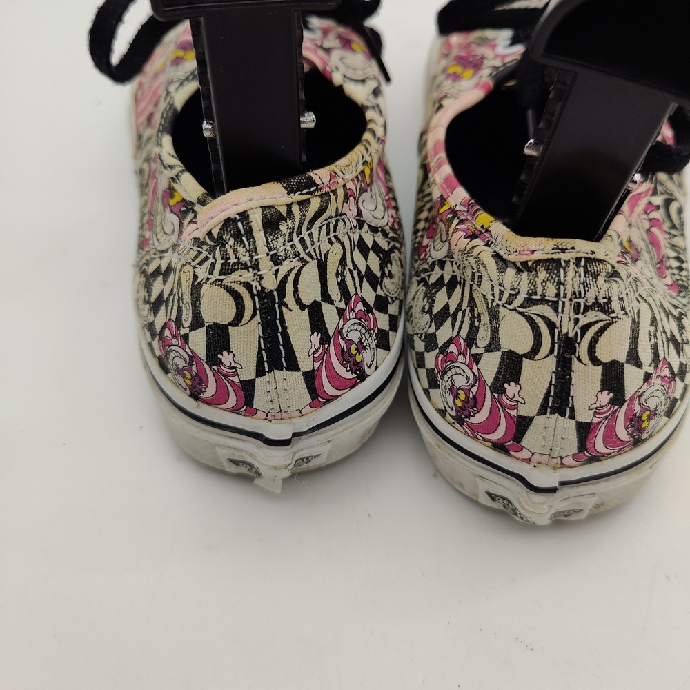 Vans x Disney Grunge Skater Alice in Wonderland Cheshire Cat Checker M 10 W 11.5 - Picture 9 of 16